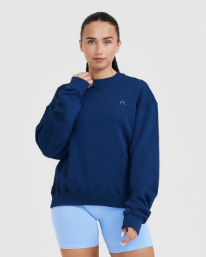 Oner Active All Day Laufschuhe Oversized Sweatshirts Blau | PERIYUV-58