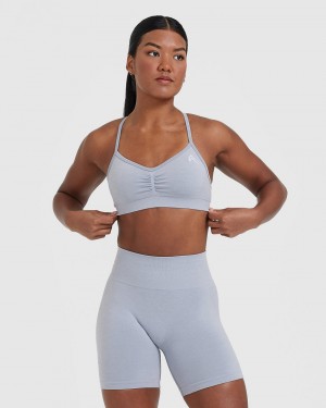 Oner Active Effortless Riemchen Bralette Sports Bras Grau | MNIULCO-81