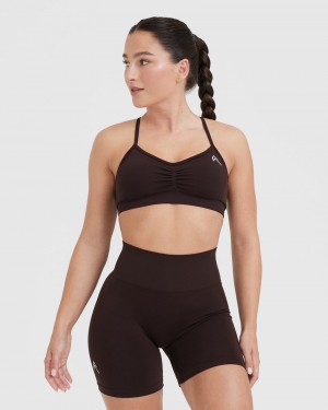 Oner Active Effortless Riemchen Bralette Sports Bras Dunkelgrau | PZBXCTN-01