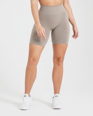 Oner Active Effortless Seamless Cycling Kurze Hose Grau | PXKEYRF-81