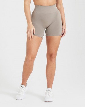 Oner Active Effortless Seamless Kurze Hose Grau | MZAOVIJ-03