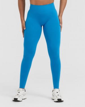 Oner Active Effortless Seamless Leggings Blau | QUOFHKC-46