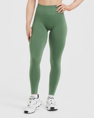 Oner Active Effortless Seamless Leggings Grün | ALNPMRH-06