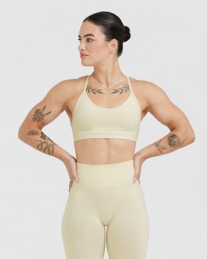 Oner Active Everyday Sports Bras Hellgelb | BWZTXUV-85