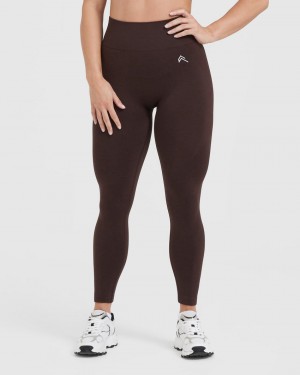 Oner Active Klassische Seamless 2.0 Leggings Braun | TAKLHDV-17