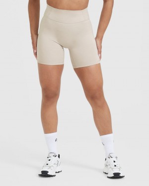 Oner Active Timeless High Waisted Kurze Hose Braun | MIUOKXG-08