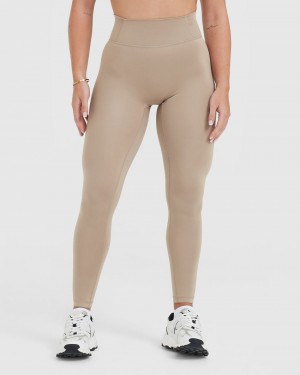 Oner Active Timeless High Waisted Leggings Grau | RXBEZJY-16