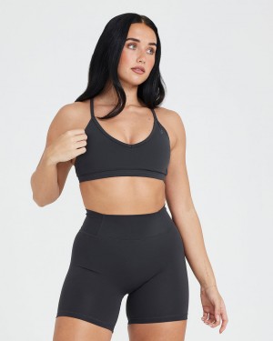 Oner Active Timeless Riemchen Bralette Sports Bras Schwarz | SNOMWTZ-24