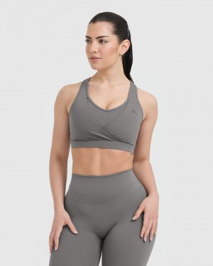 Oner Active Unified Layered Sports Bras Grau | RTKIYDV-78