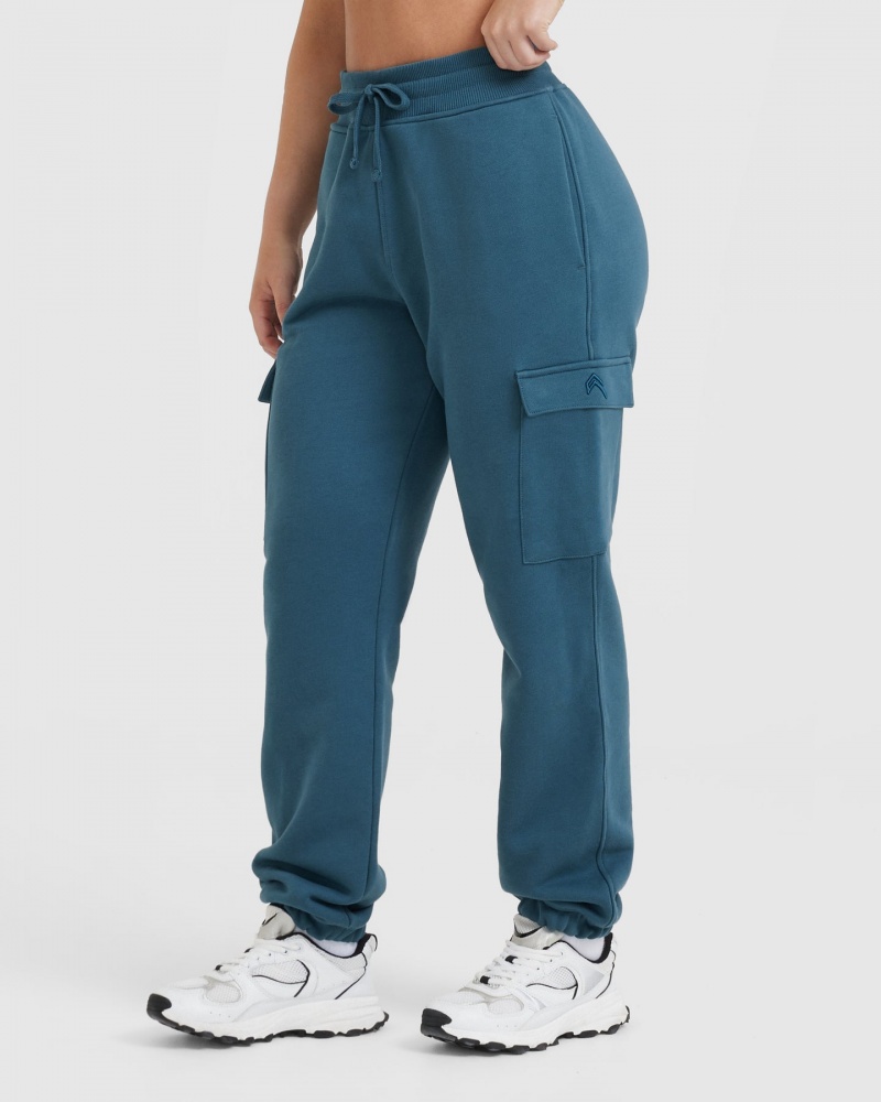 Oner Active All Day Cargo Jogginghose Blau | NODQRLT-58