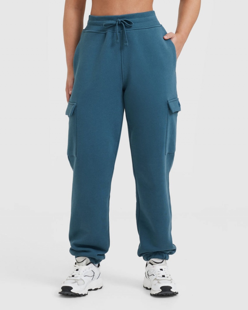 Oner Active All Day Cargo Jogginghose Blau | NODQRLT-58