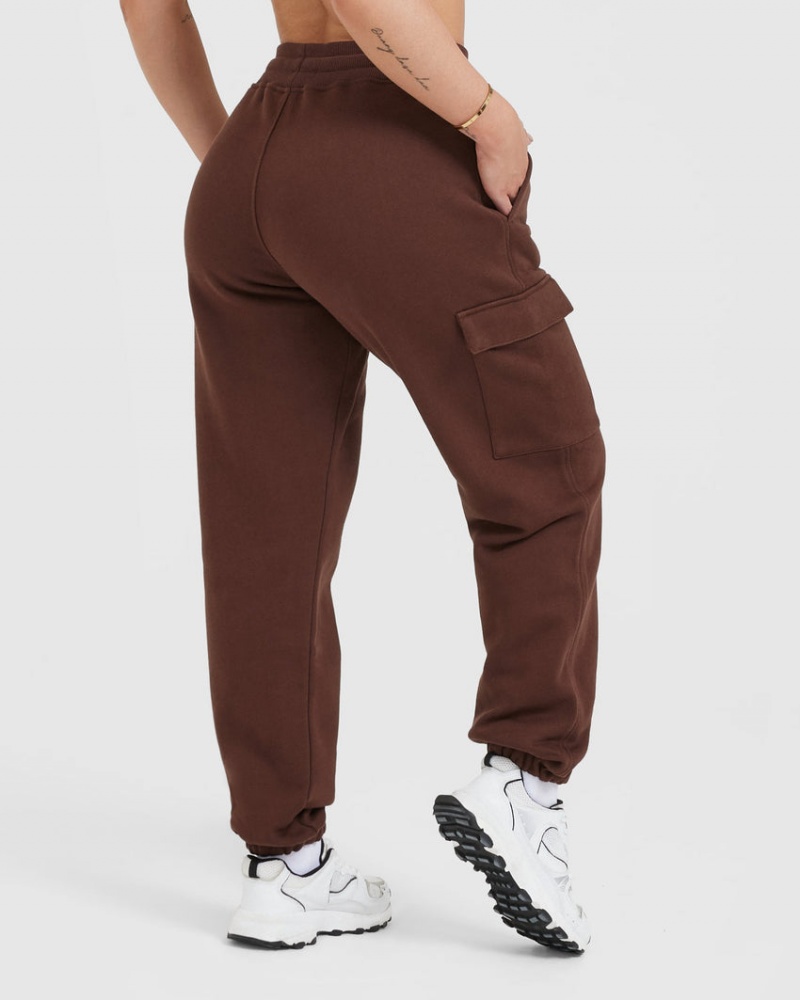 Oner Active All Day Cargo Jogginghose Braun | XQVYOBK-12