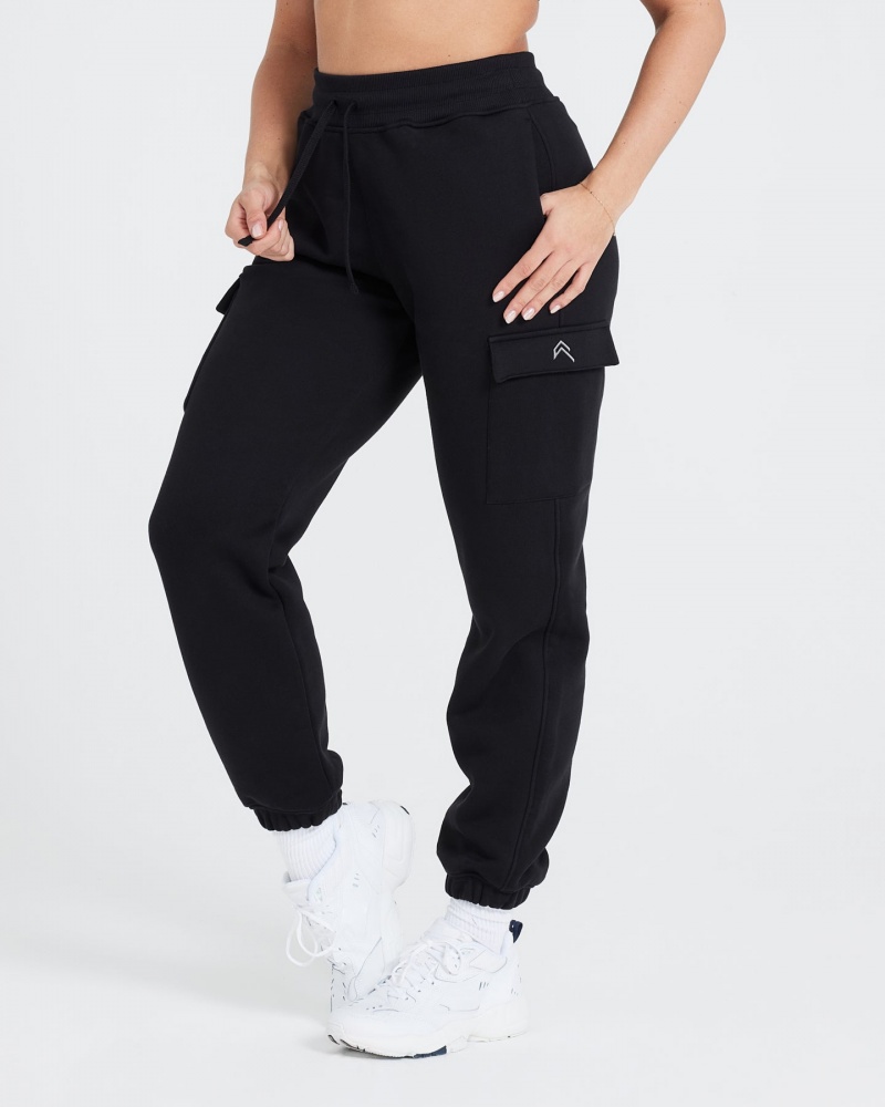 Oner Active All Day Cargo Jogginghose Schwarz | ZAPJCRN-92