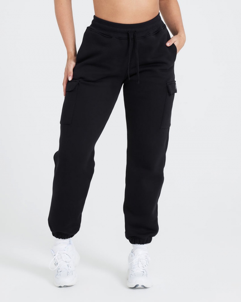 Oner Active All Day Cargo Jogginghose Schwarz | ZAPJCRN-92