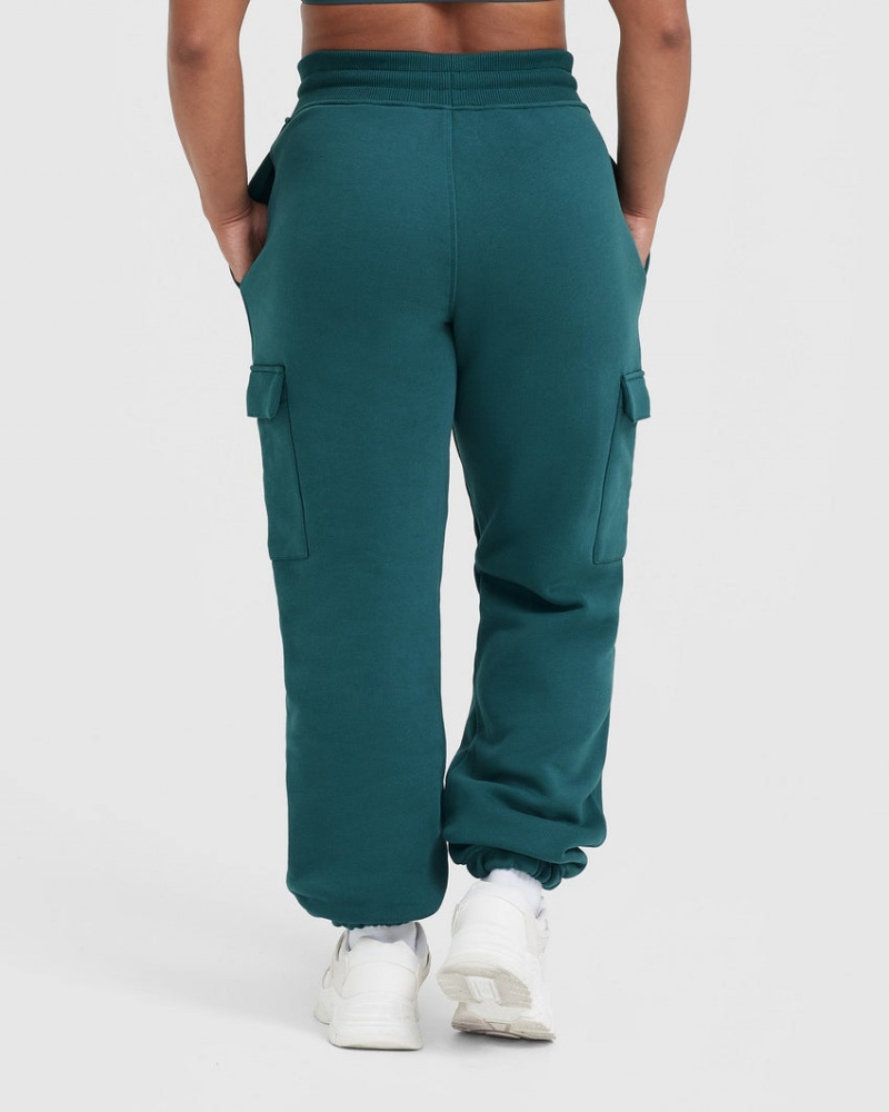 Oner Active All Day Est 2020 Cargo Jogginghose Blau Türkis | KJLAXUP-42