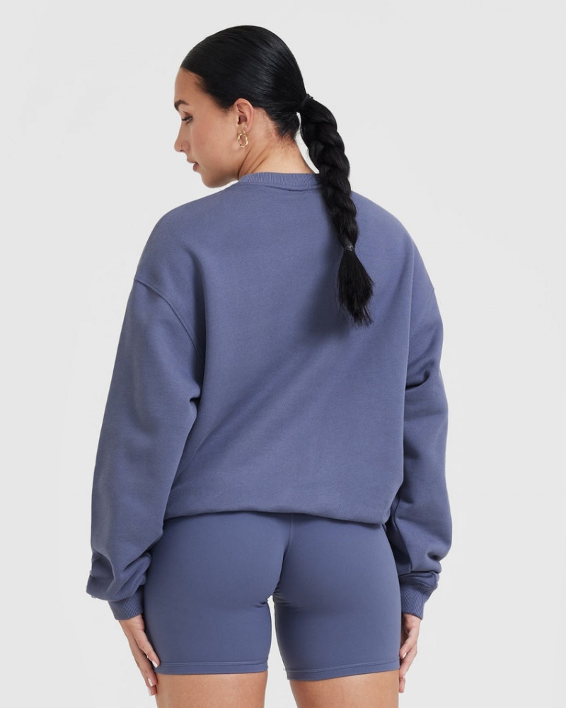 Oner Active All Day Laufschuhe Oversized Sweatshirts Blau | VAWDFHP-83