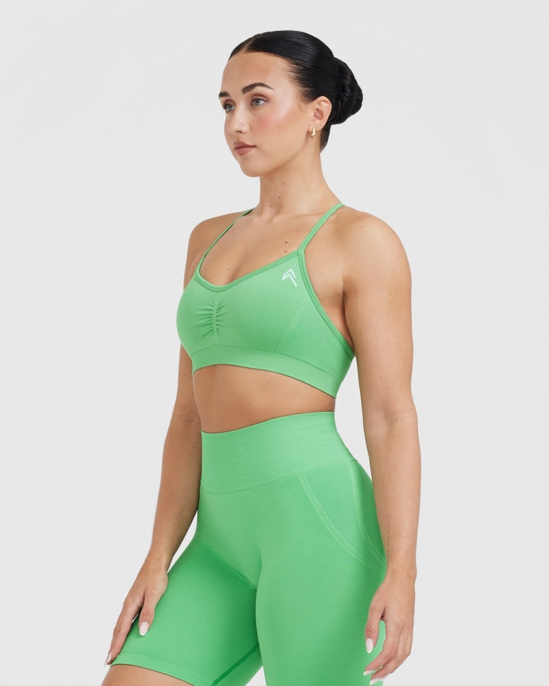 Oner Active Effortless Riemchen Bralette Sports Bras Grün | EFBXWUG-27