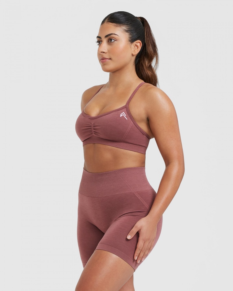 Oner Active Effortless Riemchen Bralette Sports Bras Rosa | QDGHCVJ-64