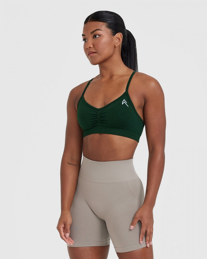 Oner Active Effortless Riemchen Bralette Sports Bras Grün | YCOHIAX-14