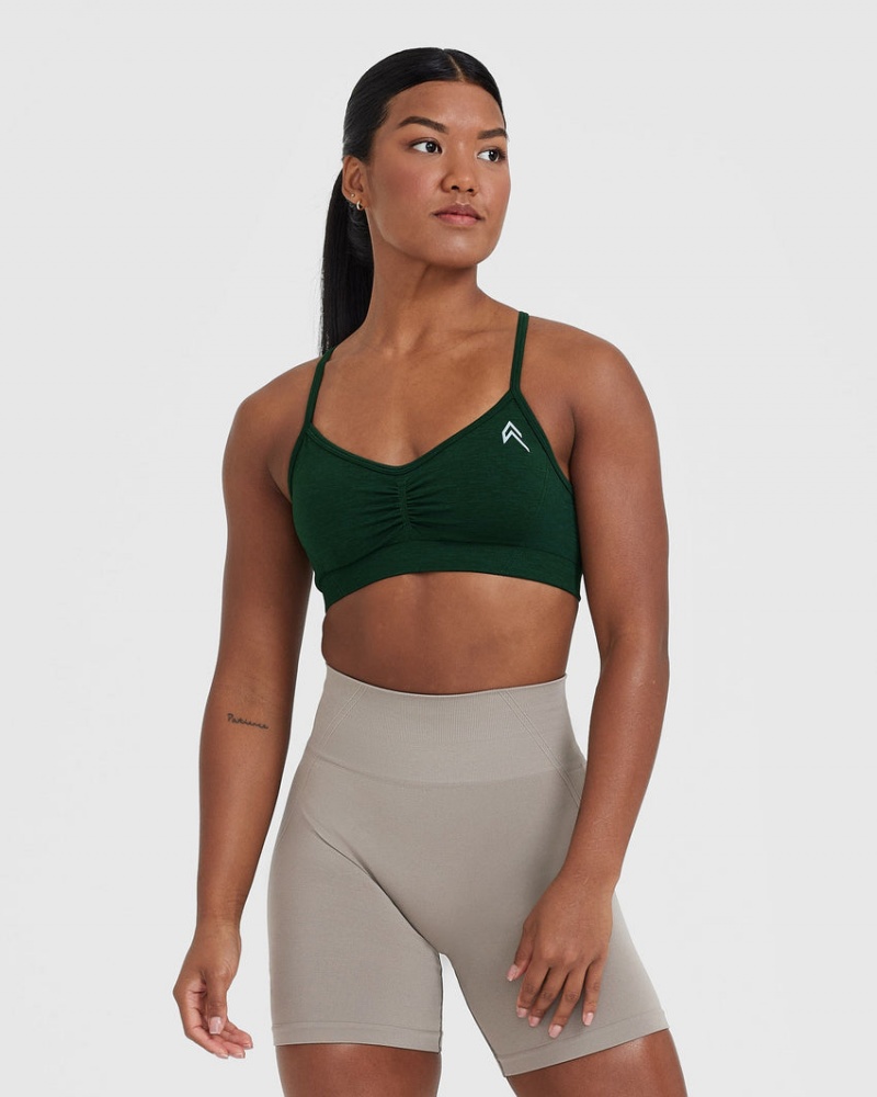 Oner Active Effortless Riemchen Bralette Sports Bras Grün | YCOHIAX-14