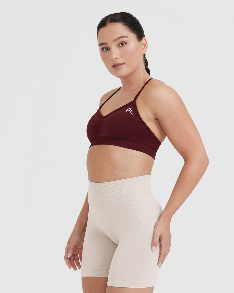 Oner Active Effortless Riemchen Bralette Sports Bras Dunkelgrau | AVQOUWB-09