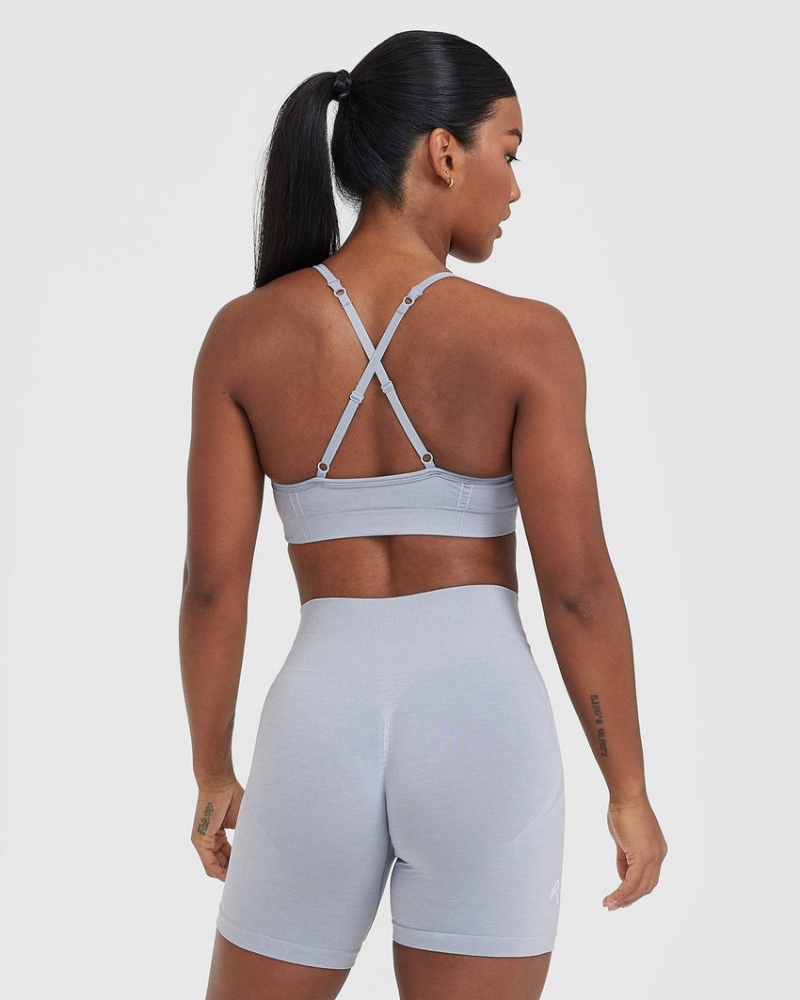 Oner Active Effortless Riemchen Bralette Sports Bras Grau | MNIULCO-81