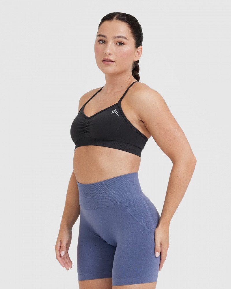 Oner Active Effortless Riemchen Bralette Sports Bras Schwarz | SUCZNAJ-79