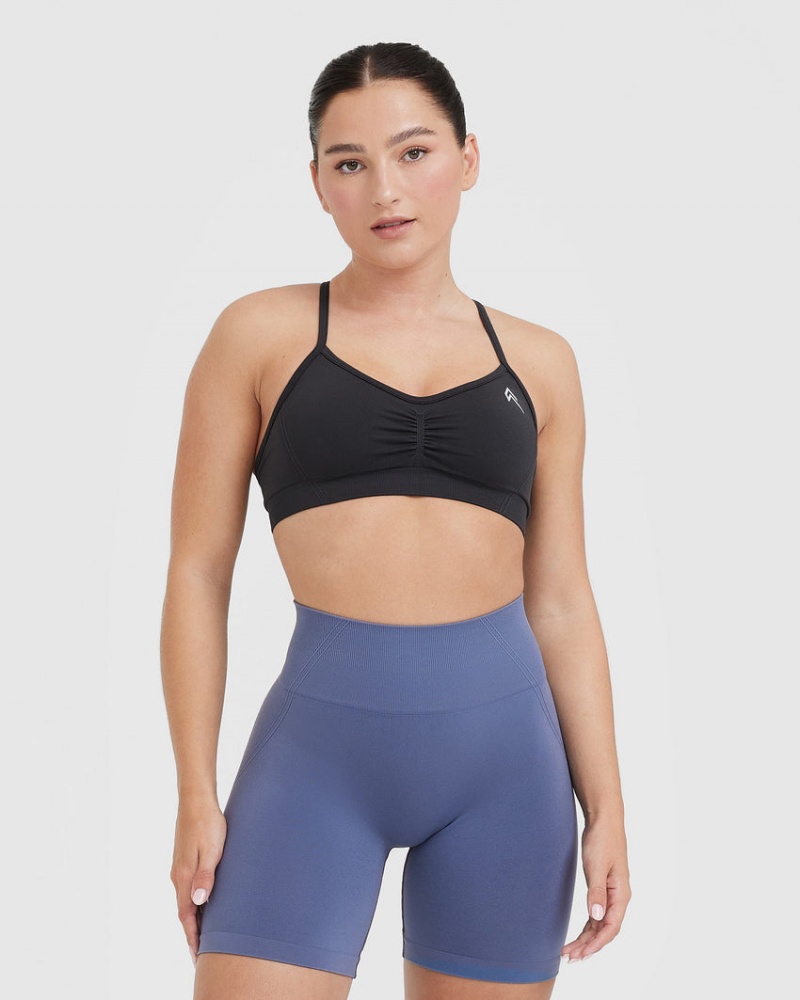 Oner Active Effortless Riemchen Bralette Sports Bras Schwarz | SUCZNAJ-79