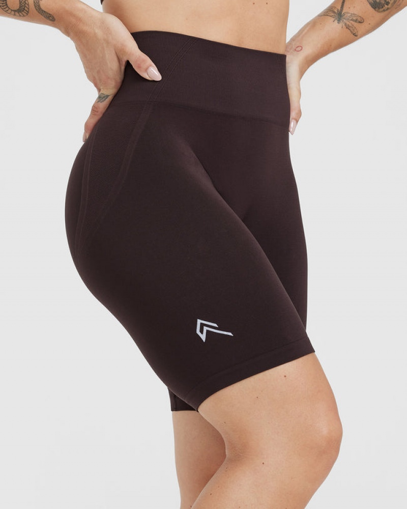 Oner Active Effortless Seamless Cycling Kurze Hose Dunkelgrau | AMIDQCR-83