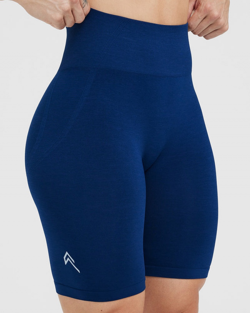 Oner Active Effortless Seamless Cycling Kurze Hose Blau | BXMFVNY-35