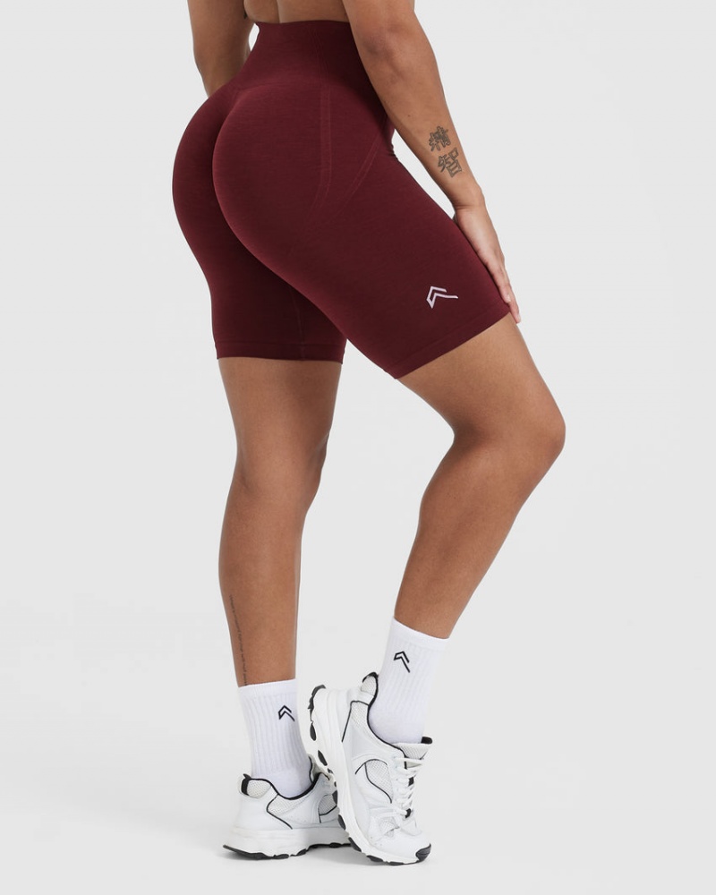 Oner Active Effortless Seamless Cycling Kurze Hose Bordeaux | KMXCNET-62