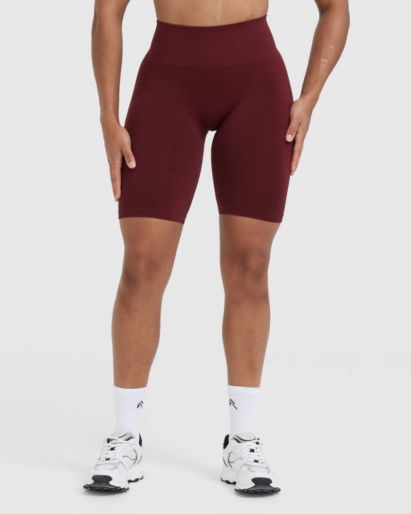 Oner Active Effortless Seamless Cycling Kurze Hose Bordeaux | KMXCNET-62