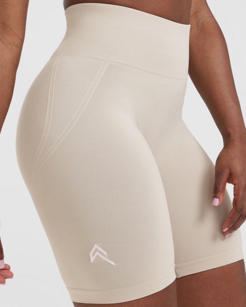 Oner Active Effortless Seamless Cycling Kurze Hose Braun | HBZIGAP-79