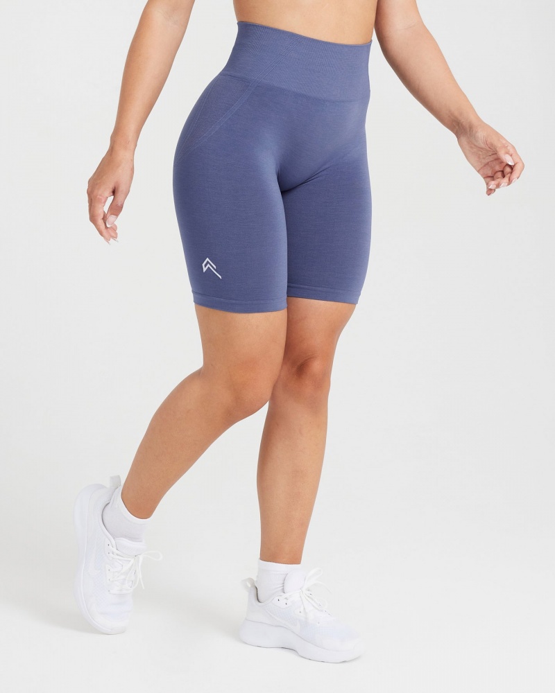 Oner Active Effortless Seamless Cycling Kurze Hose Blau | WXCVNSP-27