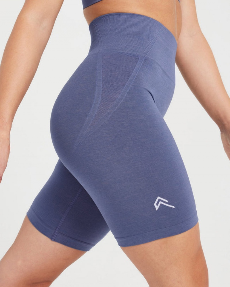 Oner Active Effortless Seamless Cycling Kurze Hose Blau | WXCVNSP-27