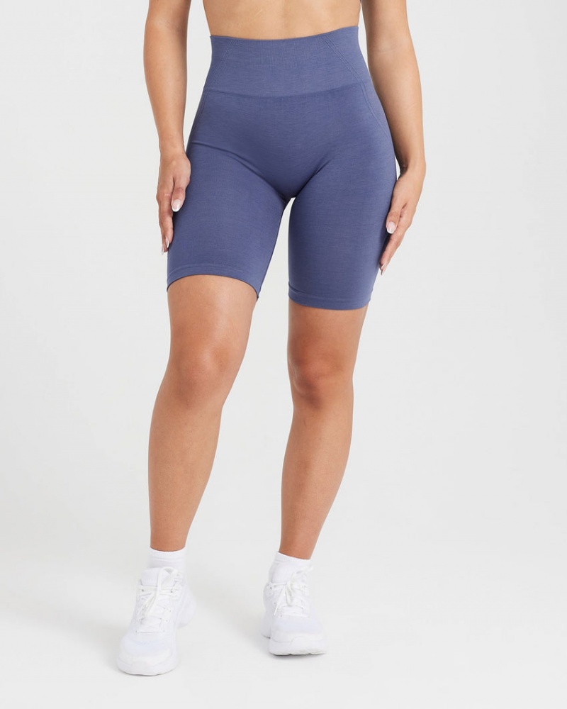 Oner Active Effortless Seamless Cycling Kurze Hose Blau | WXCVNSP-27