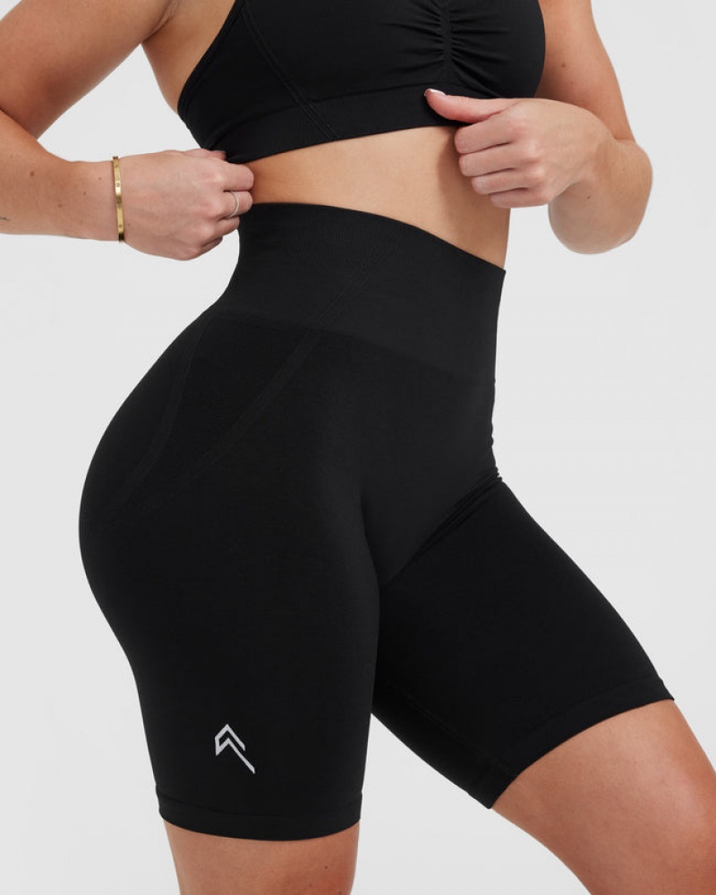 Oner Active Effortless Seamless Cycling Kurze Hose Schwarz | UXVAGPN-52