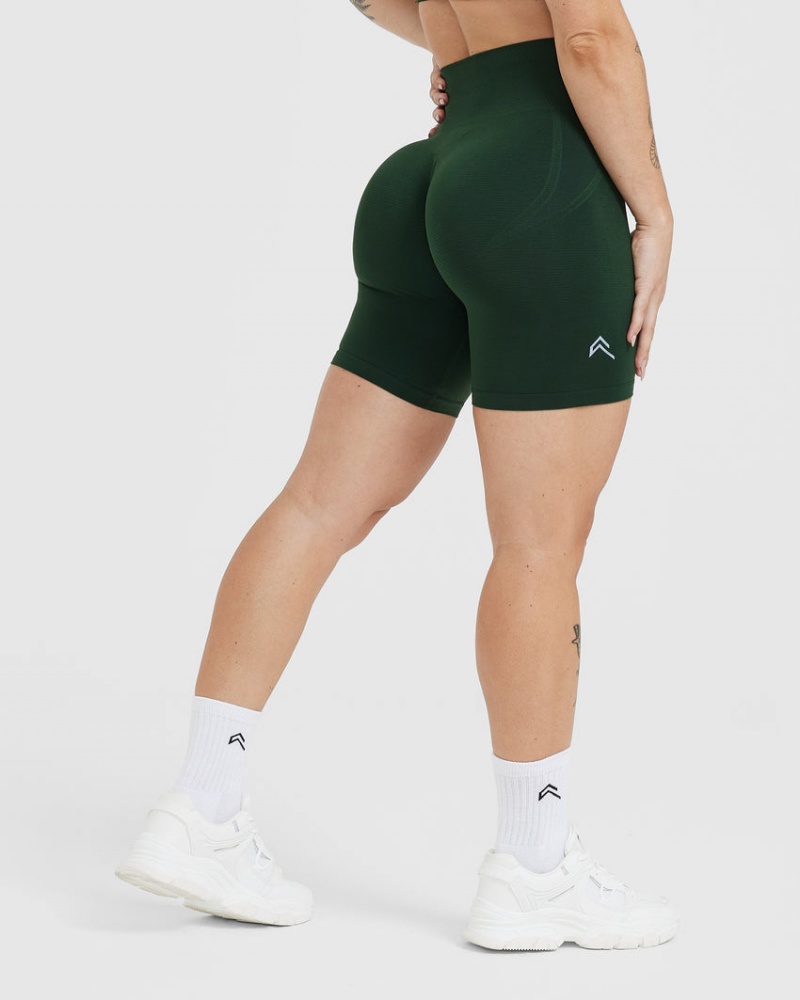 Oner Active Effortless Seamless Cycling Kurze Hose Grün | MIXAYFB-42