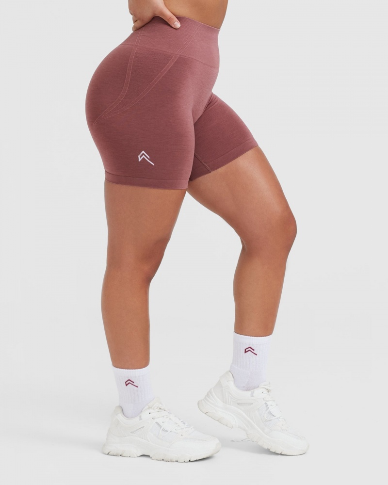 Oner Active Effortless Seamless Kurze Hose Rosa | QKFUIYJ-35