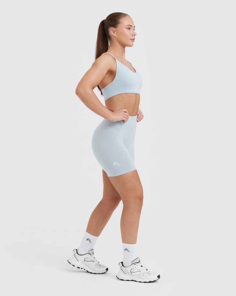 Oner Active Effortless Seamless Kurze Hose Blau | CAFIHRK-27