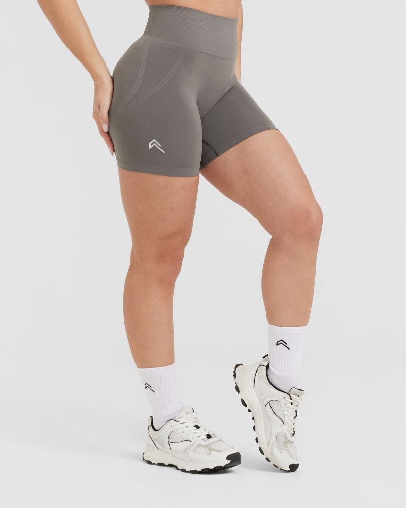 Oner Active Effortless Seamless Kurze Hose Grau | UKZXQVB-84