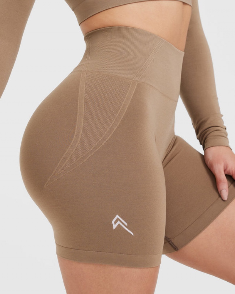 Oner Active Effortless Seamless Kurze Hose Grau | ANYUIXR-56