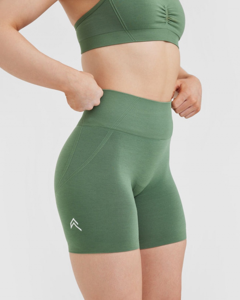 Oner Active Effortless Seamless Kurze Hose Grün | PCSZRBY-74