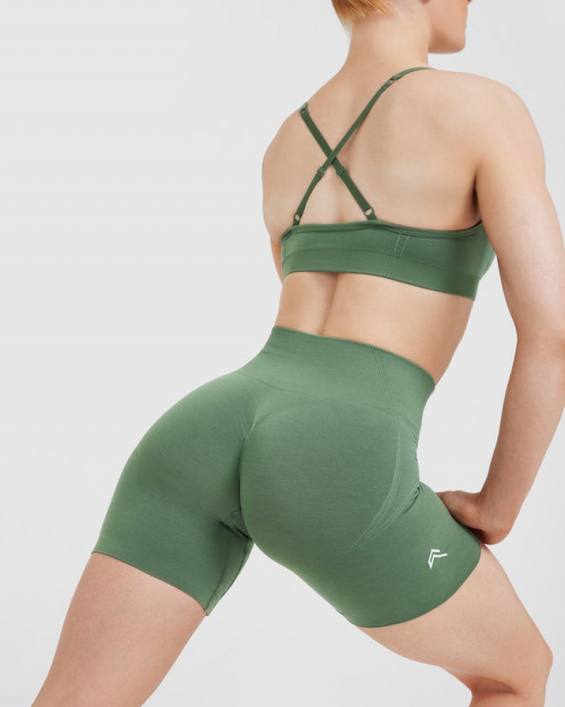 Oner Active Effortless Seamless Kurze Hose Grün | PCSZRBY-74