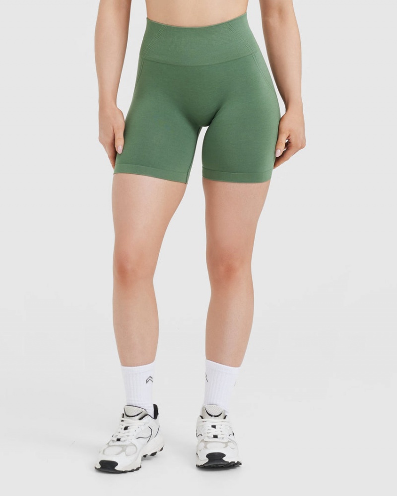 Oner Active Effortless Seamless Kurze Hose Grün | PCSZRBY-74