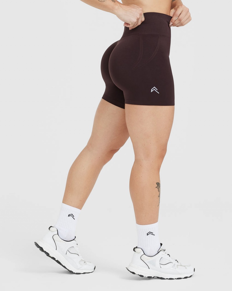 Oner Active Effortless Seamless Kurze Hose Dunkelgrau | NXYFTMR-14