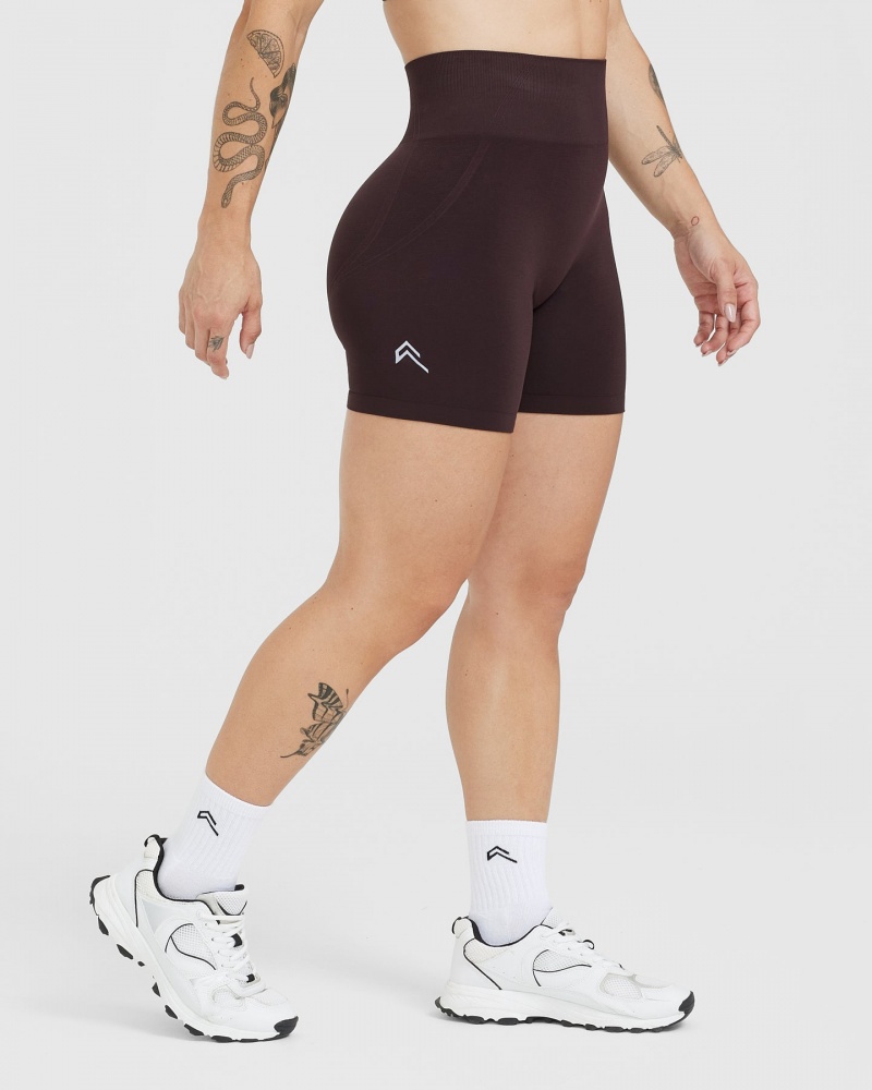 Oner Active Effortless Seamless Kurze Hose Dunkelgrau | NXYFTMR-14