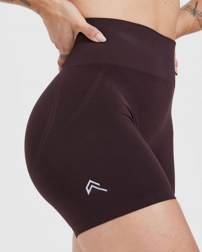 Oner Active Effortless Seamless Kurze Hose Dunkelgrau | NXYFTMR-14