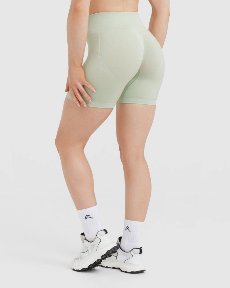 Oner Active Effortless Seamless Kurze Hose Grün | XTMEOSY-30