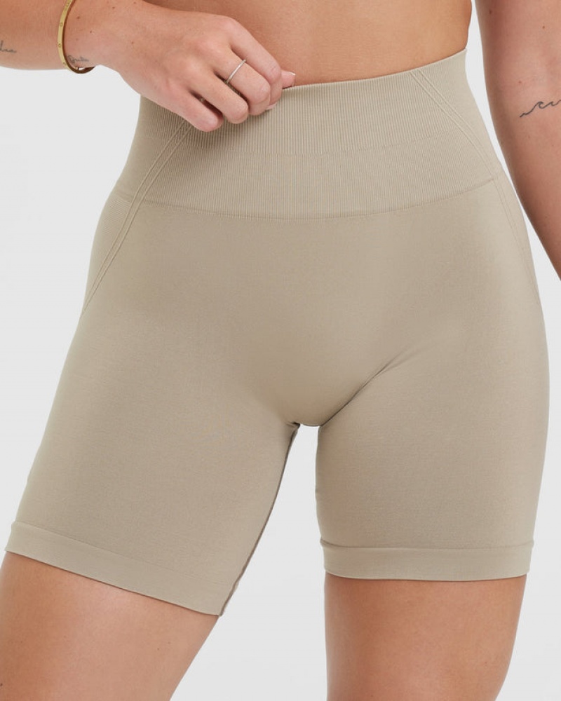 Oner Active Effortless Seamless Kurze Hose Grau | URGTJLN-19